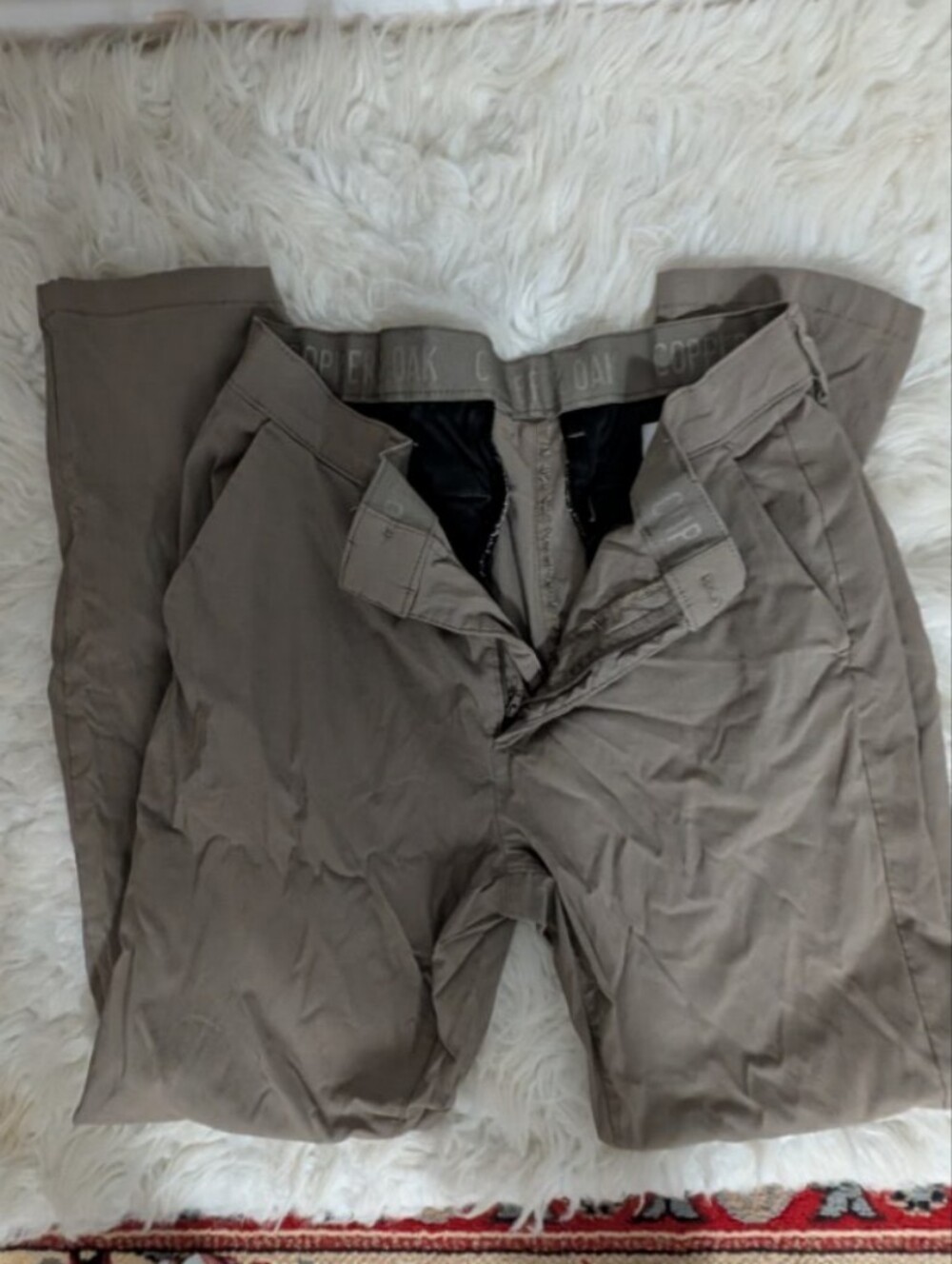 Men's Khaki Utility Shorts